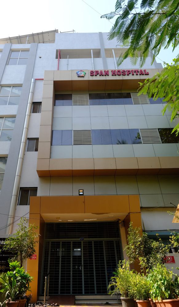 SPAN Hospital building in Solapur