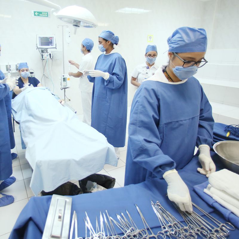Operating theatre at SPAN Hospital